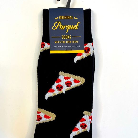 Men's Crew Socks - Pizza Slice- NWT - Picture 6 of 7